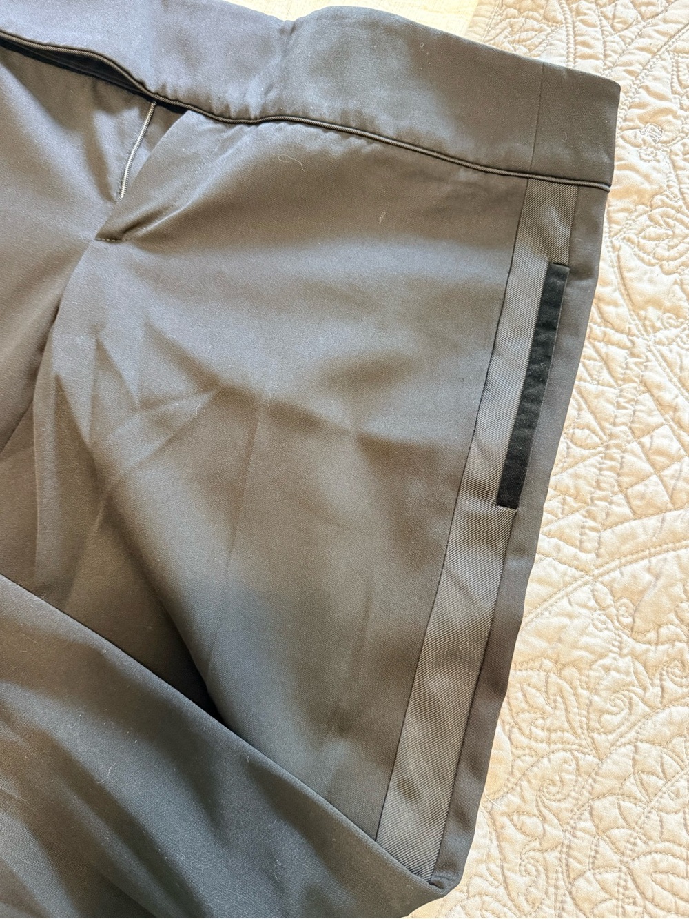 Gucci Black Wide Leg Dress Pants - Picture 2 of 7
